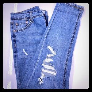 Wild Fable High Rise Mom Jean